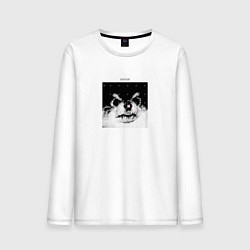 Лонгслив хлопковый мужской BTS Ентан, цвет: белый