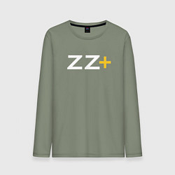 Лонгслив хлопковый мужской Brazzers zz plus, цвет: авокадо