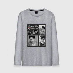 Мужской лонгслив Leo Luo