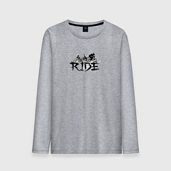 Мужской лонгслив Ride bear