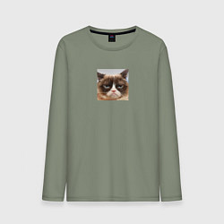 Мужской лонгслив Сердитая Кошка для пары