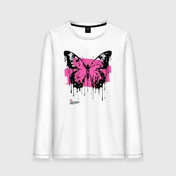 Мужской лонгслив Emo butterfly