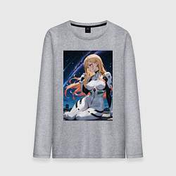 Мужской лонгслив Marin kitagawa косплей Евангелиона