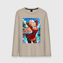 Мужской лонгслив Марин Китагава косплей 002 Darling in the Franxx