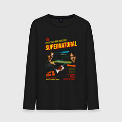 Мужской лонгслив Сверхъестественное Possessed and obsessed