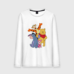 Мужской лонгслив Винни-Пух и друзья