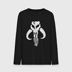 Мужской лонгслив Знак мандалора The mandalorian