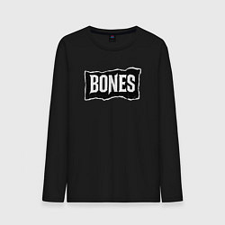 Мужской лонгслив Bones лого