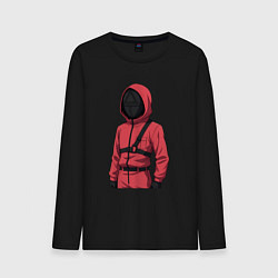 Мужской лонгслив Страж в аниме стиле