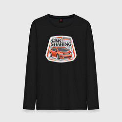 Мужской лонгслив Car sharing