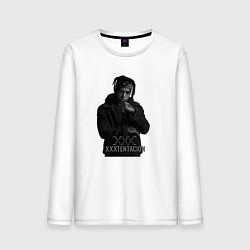 Мужской лонгслив XXXTentacion грустный