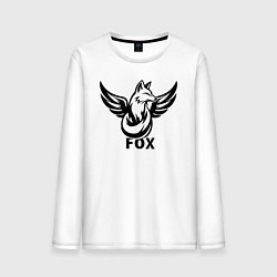 Мужской лонгслив Крылатая лиса
