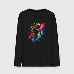 Мужской лонгслив Красочный космос