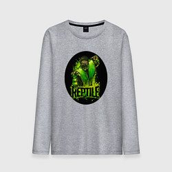 Мужской лонгслив Reptile warrior - Mortal Kombat