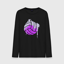 Мужской лонгслив Purple ball