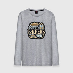 Мужской лонгслив Счастливого дня отца