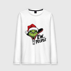 Мужской лонгслив Гринч - ew people