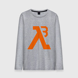 Лонгслив хлопковый мужской Half-Life 3: Orange, цвет: меланж