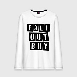Мужской лонгслив Fall Out Boy: Words