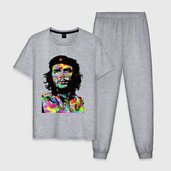 Пижама хлопковая мужская Che, цвет: меланж