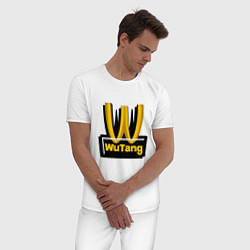 Пижама хлопковая мужская W - Wu-Tang, цвет: белый — фото 2