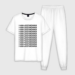 Мужская пижама Doki Doki Literature Club JUST MONIKA Z