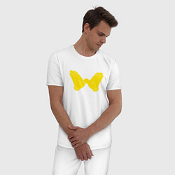 Пижама хлопковая мужская Wu-Tang Style, цвет: белый — фото 2