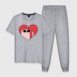 Мужская пижама Ketnipz сердце