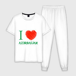 Мужская пижама Love Azerbaijan