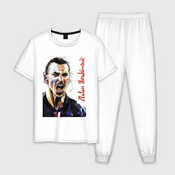 Мужская пижама Zlatan Ibrahimovich - striker, Milan