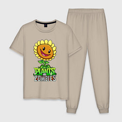 Мужская пижама Plants vs Zombies Подсолнух
