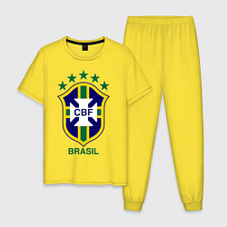 Мужская пижама Brasil CBF