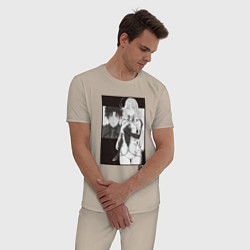 Пижама хлопковая мужская Синъэй и Владилена арт - 86, цвет: миндальный — фото 2