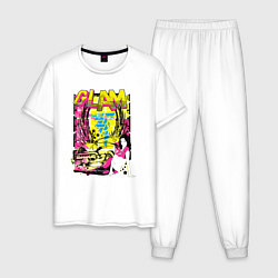 Мужская пижама Девушка гламур