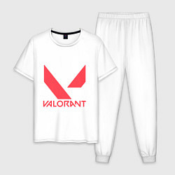 Мужская пижама Valorant - logo