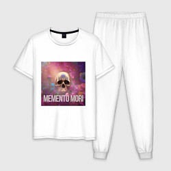 Мужская пижама Череп в цветах memento mori