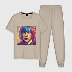 Мужская пижама Brian Jones Glitch Art