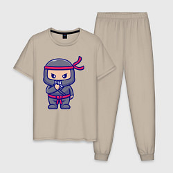 Мужская пижама Воин ниндзя