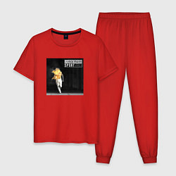 Пижама хлопковая мужская Sport frei - Lindemann, цвет: красный