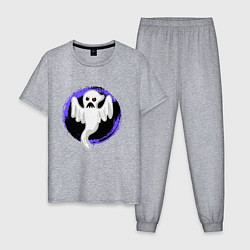 Мужская пижама Мультяшное привидение