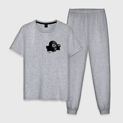 Мужская пижама Crazy girl