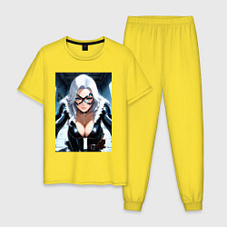 Мужская пижама Черная кошка Фелиция Харди