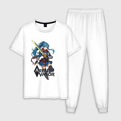 Пижама хлопковая мужская Баттерфляй из Arena of Valor, цвет: белый
