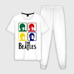 Мужская пижама The Beatles: Colors