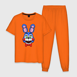 Пижама хлопковая мужская Toy Bonnie FNAF цвета оранжевый — фото 1
