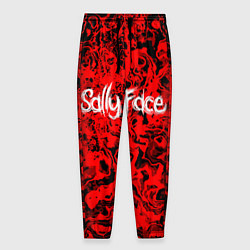 Брюки на резинке мужские Sally Face: Red Bloody, цвет: 3D-принт