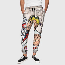 Брюки на резинке мужские GTO Онидзука, цвет: 3D-принт — фото 2