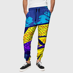 Брюки на резинке мужские Bona Fide Одежда для фитнеса, цвет: 3D-принт — фото 2
