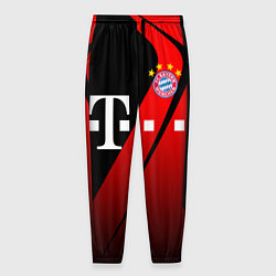Брюки на резинке мужские FC Bayern Munchen Форма, цвет: 3D-принт