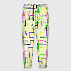 Мужские брюки Geometric Color